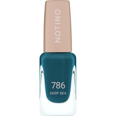 Notino Gel Effect Nail Polish lak na nechty s gélovým efektom 786 Deep Sea 10 ml