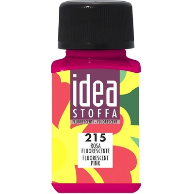 Maimeri Idea Stoffa Боя за плат Fluorescent Pink 60 ml 1 бр (M5014215)