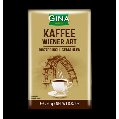Gina Wiener Čerstvě pražené mletá 250 g