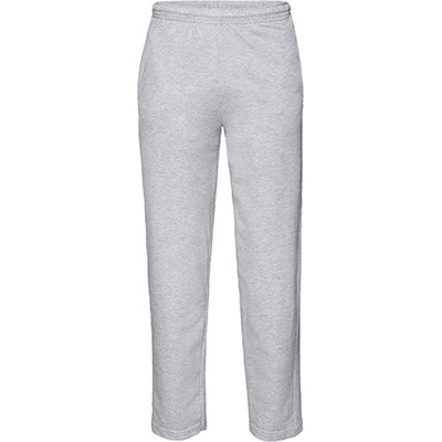 Fruit of the Loom pánské lehké tréninkové kalhoty Šedý melír