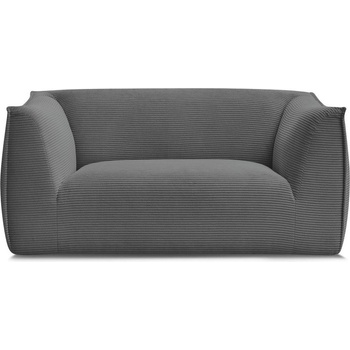 Bobochic Тъмносив диван от рипсено кадифе 170 cm Giorgia - Bobochic Paris (WT-GIOR-2----W_1 P578)