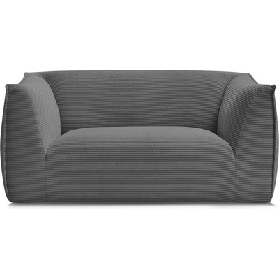 Bobochic Тъмносив диван от рипсено кадифе 170 cm Giorgia - Bobochic Paris (WT-GIOR-2----W_1 P578)