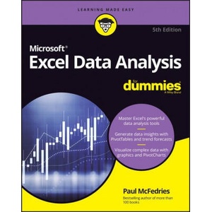 Excel Data Analysis For Dummies, 5th Edition | Paul McFedries (ISBN: 9781119844426)