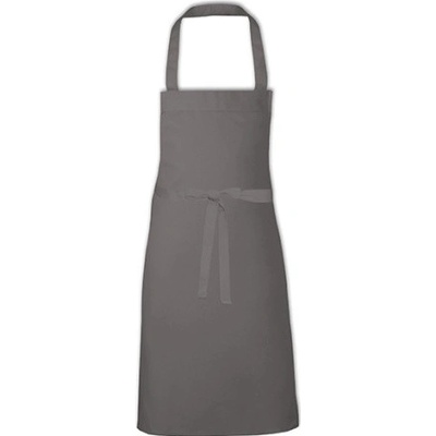 Link Kitchen Wear Zástěra na grilování X965 Dark Grey Pantone 431 73x80cm