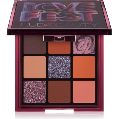 Huda Beauty Lovefest Obsessions палитра сенки за очи 7 гр