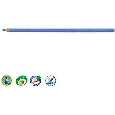 Faber-Castell Цветен молив FABER-CASTELL Grip 2001 триъгълен лилаво-син 112440 (112440)