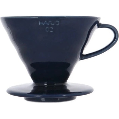 Hario Dripper V60-02 Ceramic Indigo Blue + 40 ks filtrů