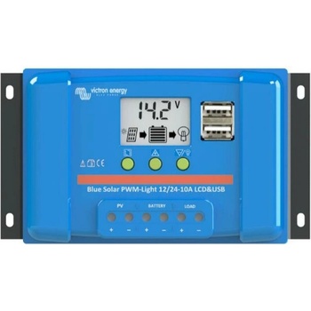 VICTRON ENERGY solární regulátor PWM 20A LCD a USB 12V/24V 04280060