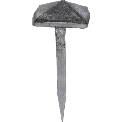 Kovaný klinec, hlavička 23 x 23 x 10 mm, hrot 3 x 2 x 34 mm