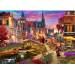 Bluebird Puzzle - Puzzle Evening on Canal - 500 piese