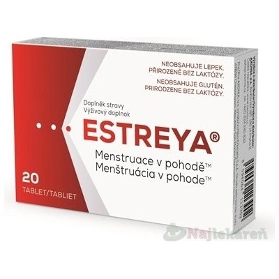 Estreya Menstruace v pohodě 20 tabliet