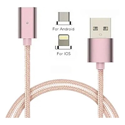 Магнитен кабел за зареждане на IPhone и Android телефони