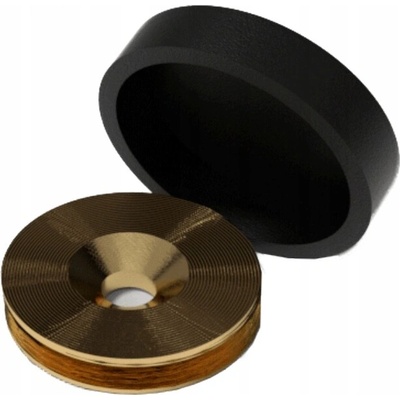 žiadna značka Čierne krytky na skrutky 25 mm - elegantné kryty s podložkou