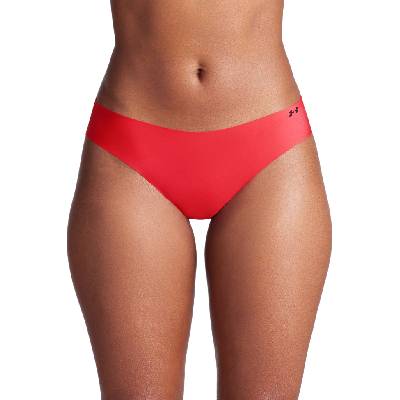 Бельо Under Armour Pure Stretch 3-Pack No Show Bikini Червен Velikost XL