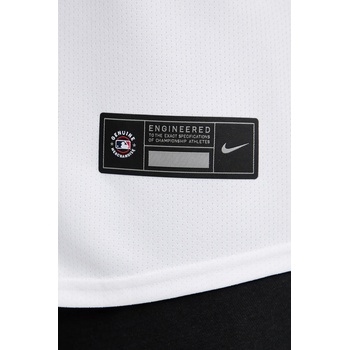 Nike Тениска Nike Boston Red Sox в бяло със свободна кройка с права яка LM25-BQHO-BQ-1U2 (LM25.BQHO.BQ.1U2)