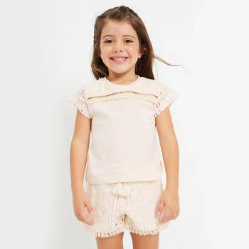 Image 1 of Mayoral Къси панталони crochet за момиче Майорал в бежово