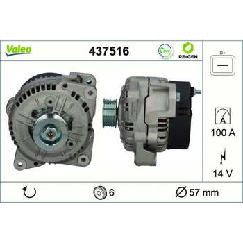 generátor VALEO 437516