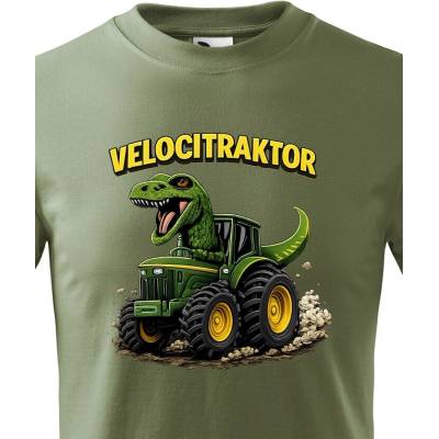 Dětské tričko Velocitraktor MilitaryCanvas Dětské tričko Bezvatriko.cz 3132
