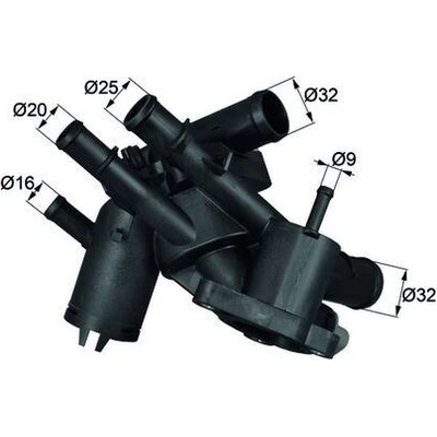 Termostat, chladivo MAHLE TM 4 109
