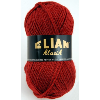Pletací příze Elian Klasik 212 - vínová