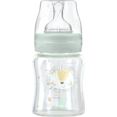 KikkaBoo Шише стъклено 120мл Jungle King Mint (31302020120)