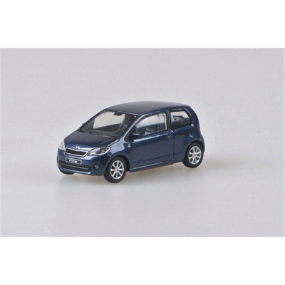 Abrex škoda Fabia 2 modrá 1:43