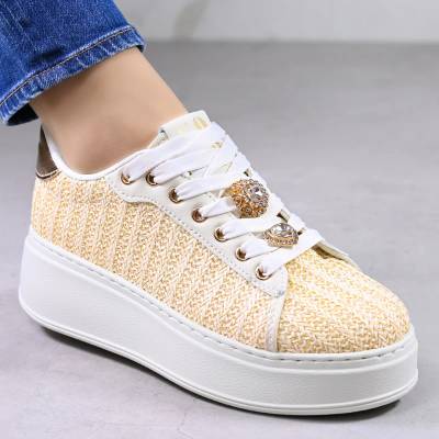 Сникърси D06052-2 Beige