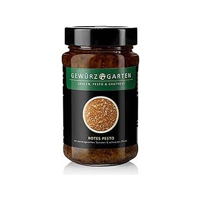 Gewürzgarten červené pesto s rajčaty a černými olivami 225 ml