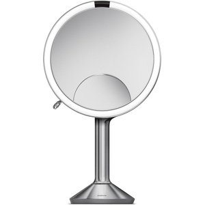 simplehuman Огледало със сензор Trio сребърно (ST3024)
