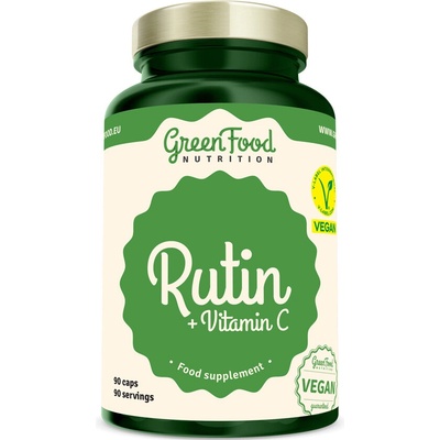 GreenFood Rutín + vitamin C 90 kapsúl