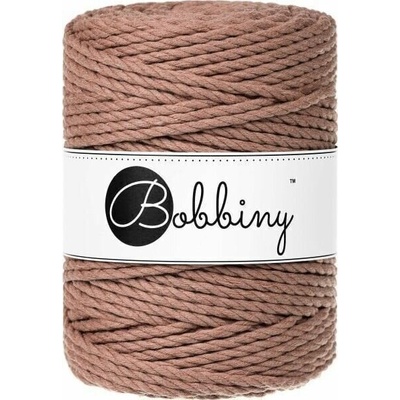 Bobbiny 3PLY Macramé Rope 5 mm 100 m Mocha Mossa Špagát