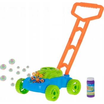 Kosačka vypúšťajúca mydlové bubliny