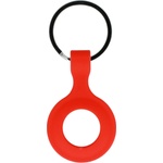  Силиконов ключодържател за Apple AirTag - Tel Silicone Keyring (червен)