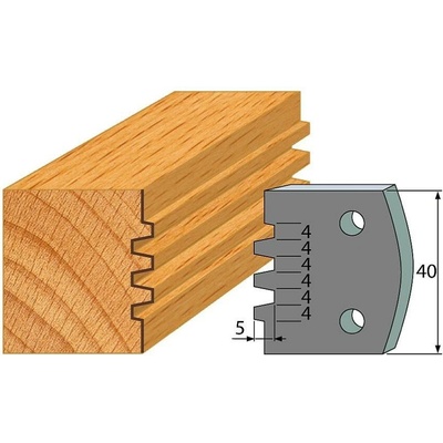 IGM Professional IGM Profil 076 - pár obmedzovačov 40x4mm SP F027-076
