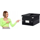 Leitz Malá univerzální krabice Click & Store, Černá