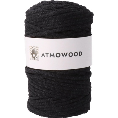 Atmowood příze 5 mm - antracitová