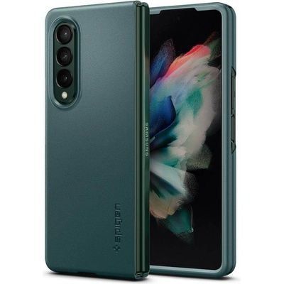 Spigen AirSkin Case - качествен поликарбонатов кейс за Samsung Galaxy Z Fold 3 (зелен)
