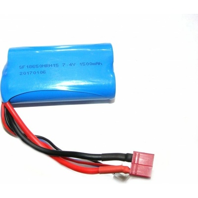 NQD Náhradný akumulátor 1500mAh 7.4V Li-Ion T-Dean pre rc autá 1:12