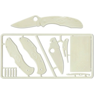 Spyderco Delica 4 Knife Kit Glows