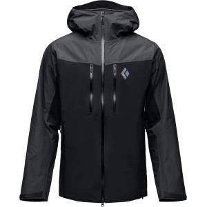 Black Diamond Мъжко водоустойчиво яке Black Diamond Mission Alpine Shell Waterproof jacket - Black (002-4091-0112)