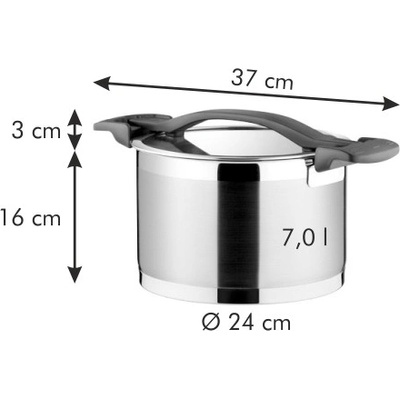 Tescoma Ultima 24 cm 7 l – Zboží Mobilmania