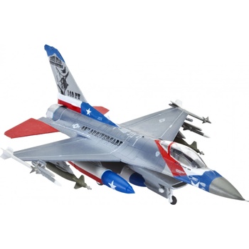 Revell Сглобяем модел Revell - Изтребител Lockheed Martin F-16C Fighting Falcon, 70 части (R03992)
