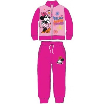 Kittymall KFT. dievčenská tepláková súprava Minnie Mouse Disney tm. ružová