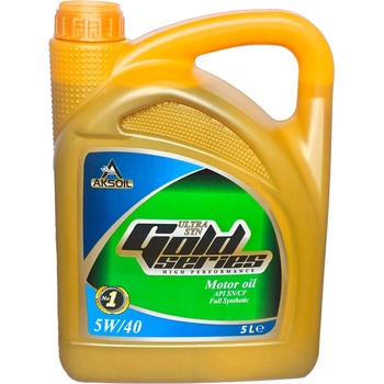 Aksoil Gold series Ultra Syn 5W-40 5 l