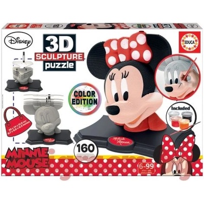 Educa 3d пъзел скулптура educa 17930 - Мини Маус (edu17930)
