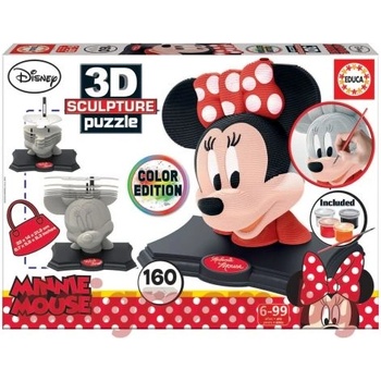 Image 1 of Educa 3d пъзел скулптура educa 17930 - Мини Маус (edu17930)