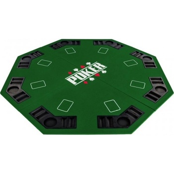 Garthen Skládací pokerová podložka zelená
