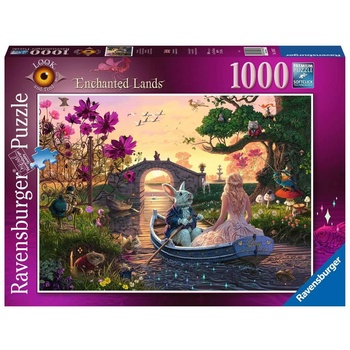 Ravensburger Пъзел Ravensburger от 1000 части - Вълшебни земи (16962)