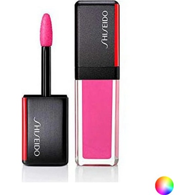 Shiseido make-up LacquerInk tekutý rúž pre hydratáciu a lesk 305 Red Flicker Tangerine 9 ml