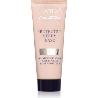 Claresa Care All Day Protective Serum Base хидратиращ серум за лице за защита на кожата SPF 30 30ml